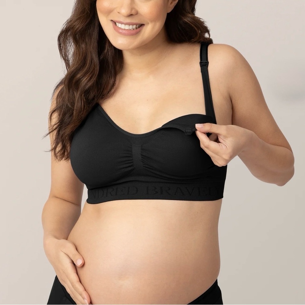 Kindred Bravely Simply Sublime Nursing Bra – Black – Size L Busty